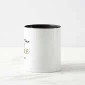 Lustiger Dev-Becher - Drück Esc, wenn Kaffee ohne  Tasse (Zentrum)