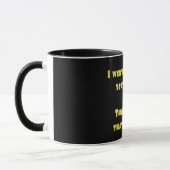 Lustiger Diät-Witz Tasse (Links)