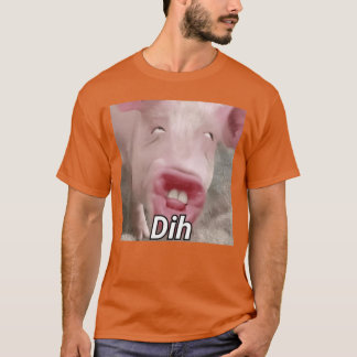 Lustiger dih Gehirnverrottung Gen Z Humor Schweine T-Shirt
