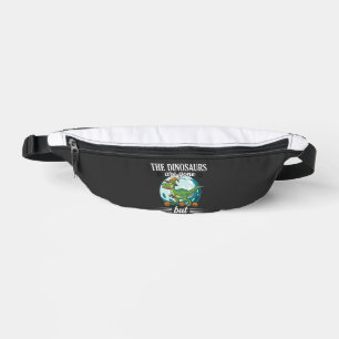 Lustiger Dinosaurier Halloween Hexe Grafik Bauchtasche