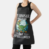 Lustiger Dinosaurier Halloween Hexe Grafik Schürze (InSitu)