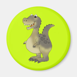 Lustiger Dinosaurier Magnet