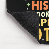 Lustiger Dinosaurier Sozialkunde Lehrer Schüler Ki Mousepad (Ecke)