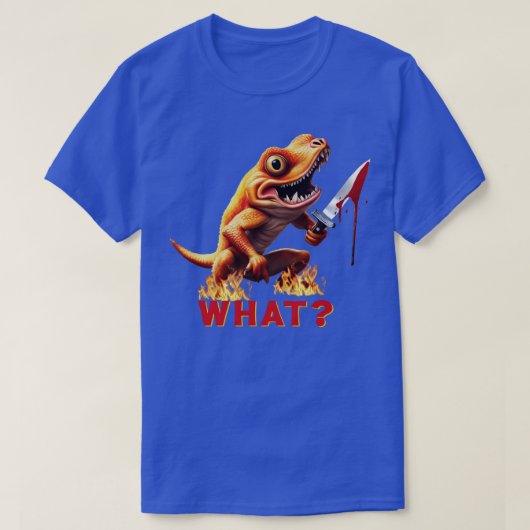 Lustiger Dinosaurier T-Shirt (Design vorne)