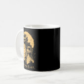 Lustiger Dinosaurier-Vater überhaupt Kaffeetasse (Vorderseite Links)