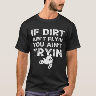 Lustiger Dirt Bike Fahrender MX Motocross Fahrer T-Shirt