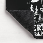 Lustiger Disc-Golf-Baum-Magnet  Mousepad (Ecke)