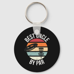 Lustiger Disc Golf Best Uncle By Par Frisbee Dad W Schlüsselanhänger