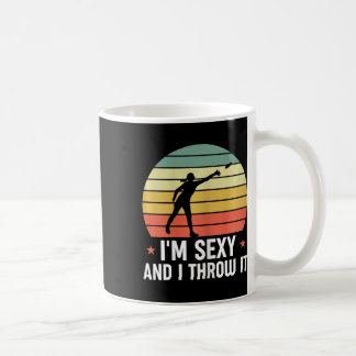 Lustiger Disc-Golf-Disc-Golfer Ich bin Y und ich w Kaffeetasse