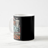 Lustiger Disc Golf, es legt es in den Korb oder So Kaffeetasse (Vorderseite Links)