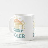 Lustiger Disc-Golf-Junge Disc-Golf-Spieler Kaffeetasse (Vorderseite Links)