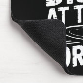 Lustiger Discgolfplatz  Mousepad (Ecke)