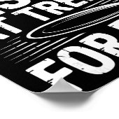 Lustiger Discgolfplatz  Poster (Ecke)