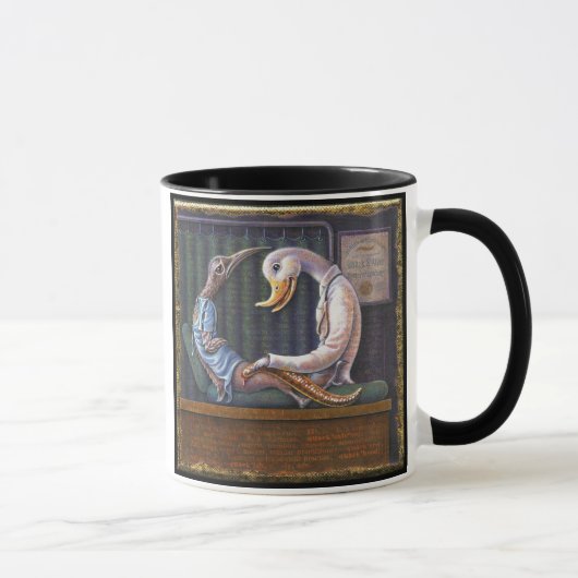Lustiger Doktor Mug, Quacksalver Tasse (Rechts)