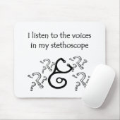 Lustiger Doktor oder Krankenschwester-T - Shirts Mousepad (Mit Mouse)