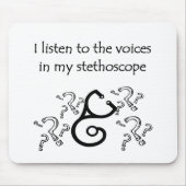 Lustiger Doktor oder Krankenschwester-T - Shirts Mousepad (Vorne)