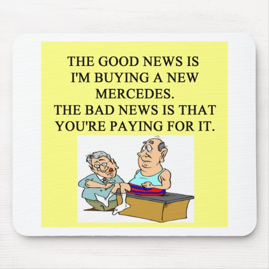 lustiger Doktor-Spaß Mousepad (Vorne)