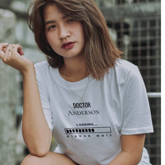 Lustiger Doktortitel-Abschluss Doktor Name wird ge T-Shirt