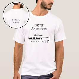 Lustiger Doktortitel PhD Abschluss Name wird gelad T-Shirt