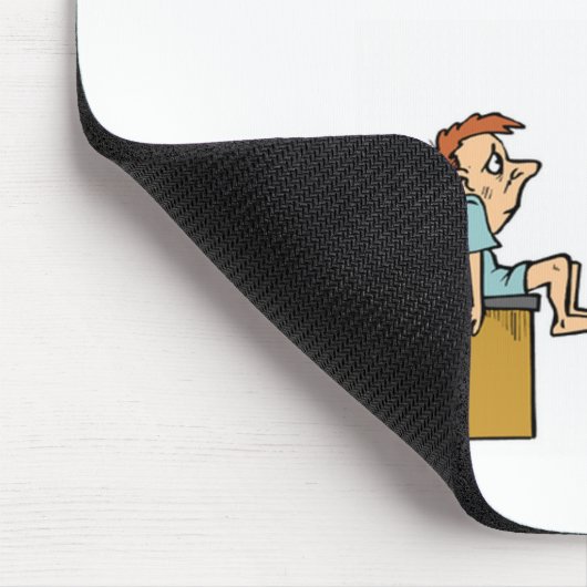 lustiger Doktorwitz Mousepad (Ecke)