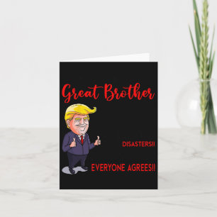 Lustiger Donald Trump Du bist ein wirklich großart Karte