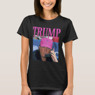 Lustiger Donald Trump Vermisst Ihr Mich Schon Y2k T-Shirt