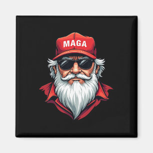 Lustiger Donald Trump Weihnachtsmann Mega Weihnach Magnet