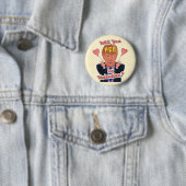 Lustiger Donald- TrumpValentinstag-Pipi-Band-Witz Button (Beispiel)