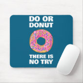 Lustiger Donut Da Kein Versuch Donut Mousepad (Mit Mouse)