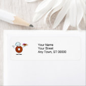 lustiger Donut-Donut-Koch-Cartozeichner (Insitu)