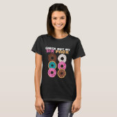 Lustiger Donut T-Shirt (Vorne ganz)
