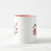 Lustiger Donut Tasse (Zentrum)