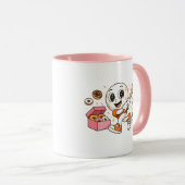 Lustiger Donut Tasse (VorderseiteRechts)