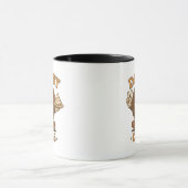 Lustiger Donut Tasse (Zentrum)