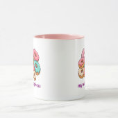 Lustiger Donut Tasse (Zentrum)