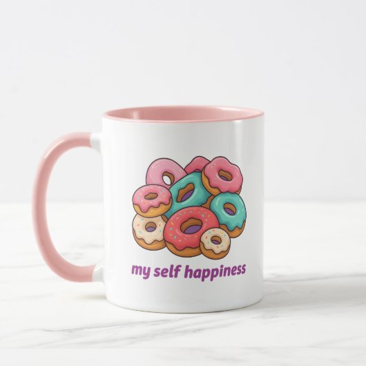 Lustiger Donut Tasse (Links)