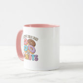 Lustiger Donut  Tasse (Vorderseite Links)