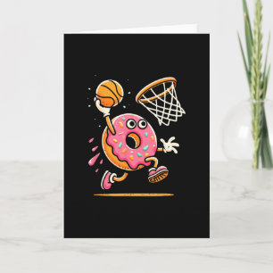 Lustiger Donut-Tauchsketll-Essensmeister-Sport-Don Karte