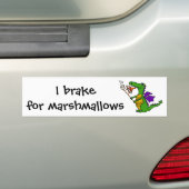 Lustiger Drache-Brateibisch-Cartoon Autoaufkleber (Auf Auto)