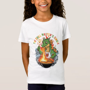 Lustiger Drache Grillmeister BBQ & Grilling Cartoo T-Shirt