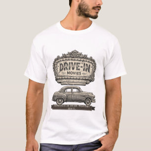 Lustiger Drive-In-Film T-Shirt