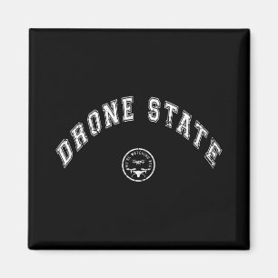 Lustiger Drohnenstatus Flug Geheimdrohne New Jerse Magnet