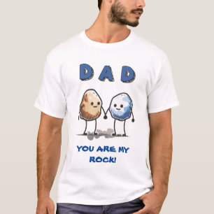 Lustiger Du Bist Mein Fels Wortspielwitz Humor Vat T-Shirt