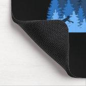 Lustiger dummer Baum, Disc-Golf-Geschenkidee Mousepad (Ecke)