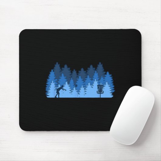 Lustiger dummer Baum, Disc-Golf-Geschenkidee Mousepad (Mit Mouse)