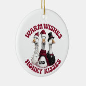 Lustiger dummer Gans Weihnachtsschmuck (Rechts)