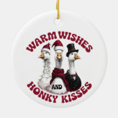 Lustiger dummer Gans Weihnachtsschmuck (Hinten)
