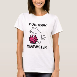 Lustiger Dungeon-Meister-Katze T-Shirt