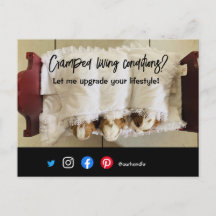 lustiger echter Anwesen Postkarte verkrampfter leb