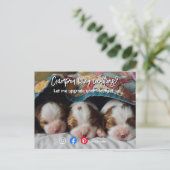 lustiger echter Anwesen Postkarte verkrampfter leb (Stehend Vorderseite)